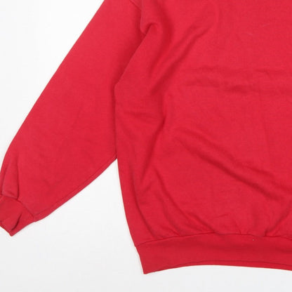 Glenmuir Men's Red M Pullover Sweatshirt Wimbledon Park Golf Club