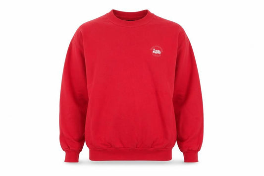 Front view of Glenmuir Men's Red M Pullover Sweatshirt Wimbledon Park Golf Club