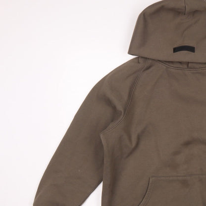 Essentials Fear of God Men’s Brown M Oversized Logo Pullover Hoodie