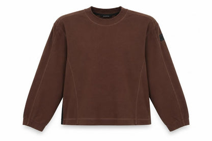 Superdry Women’s Brown M/L Code Sportswear Crew Neck Sweatshirt