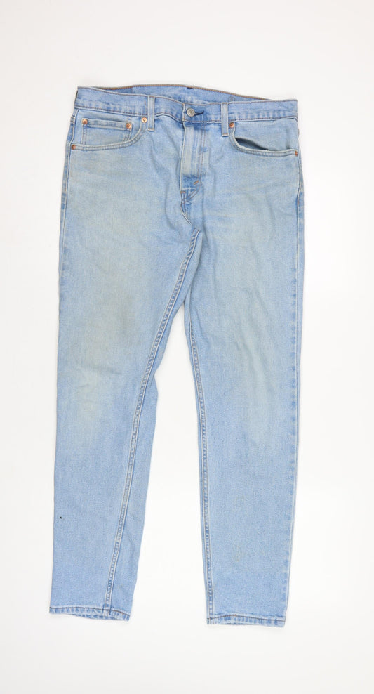 Levi's 512 Men's Blue Light Wash Slim Tapered Jeans W33 L32