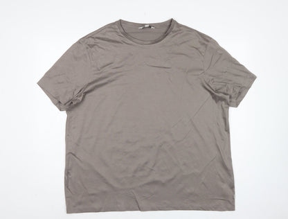 Autograph Men’s Grey Supima Cotton Crew Neck T-Shirt 2XL Regular