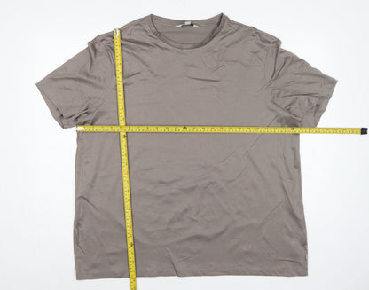Autograph Men’s Grey Supima Cotton Crew Neck T-Shirt 2XL Regular