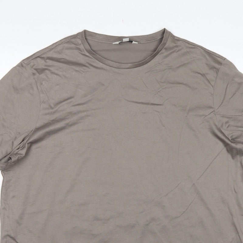 Autograph Men’s Grey Supima Cotton Crew Neck T-Shirt 2XL Regular