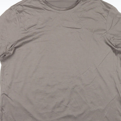 Autograph Men’s Grey Supima Cotton Crew Neck T-Shirt 2XL Regular