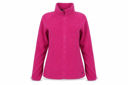 Joules Women’s Pink UK 8 Fleece Full Zip Lightweight Jacket Pockets