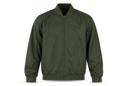 Topman Men’s Green M Bomber Jacket Full Zip Lined