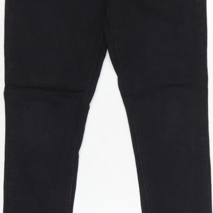 Levi's Women Black 27 711 Skinny Mid Rise Stretch Jeans