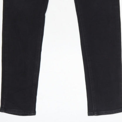 Levi's Women Black 27 711 Skinny Mid Rise Stretch Jeans