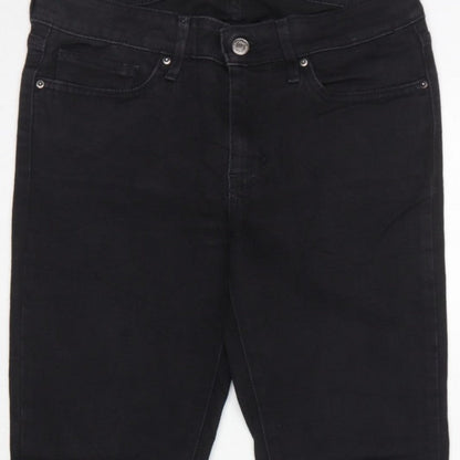 Levi's Women Black 27 711 Skinny Mid Rise Stretch Jeans