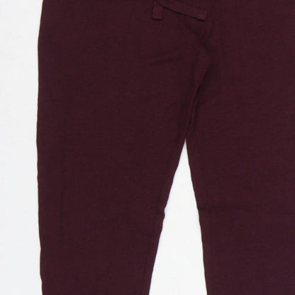 Marks and Spencer Men Purple M Drawstring Jersey Lounge Pants