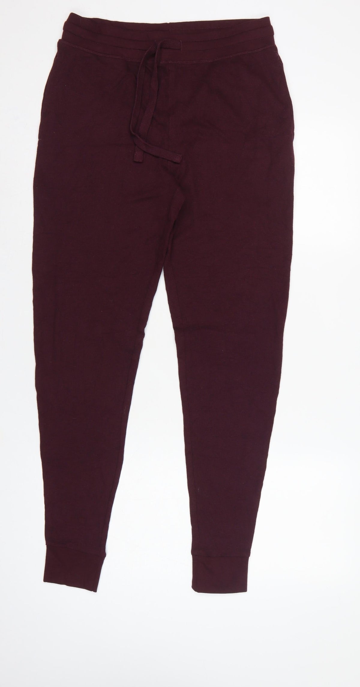 Marks and Spencer Men Purple M Drawstring Jersey Lounge Pants