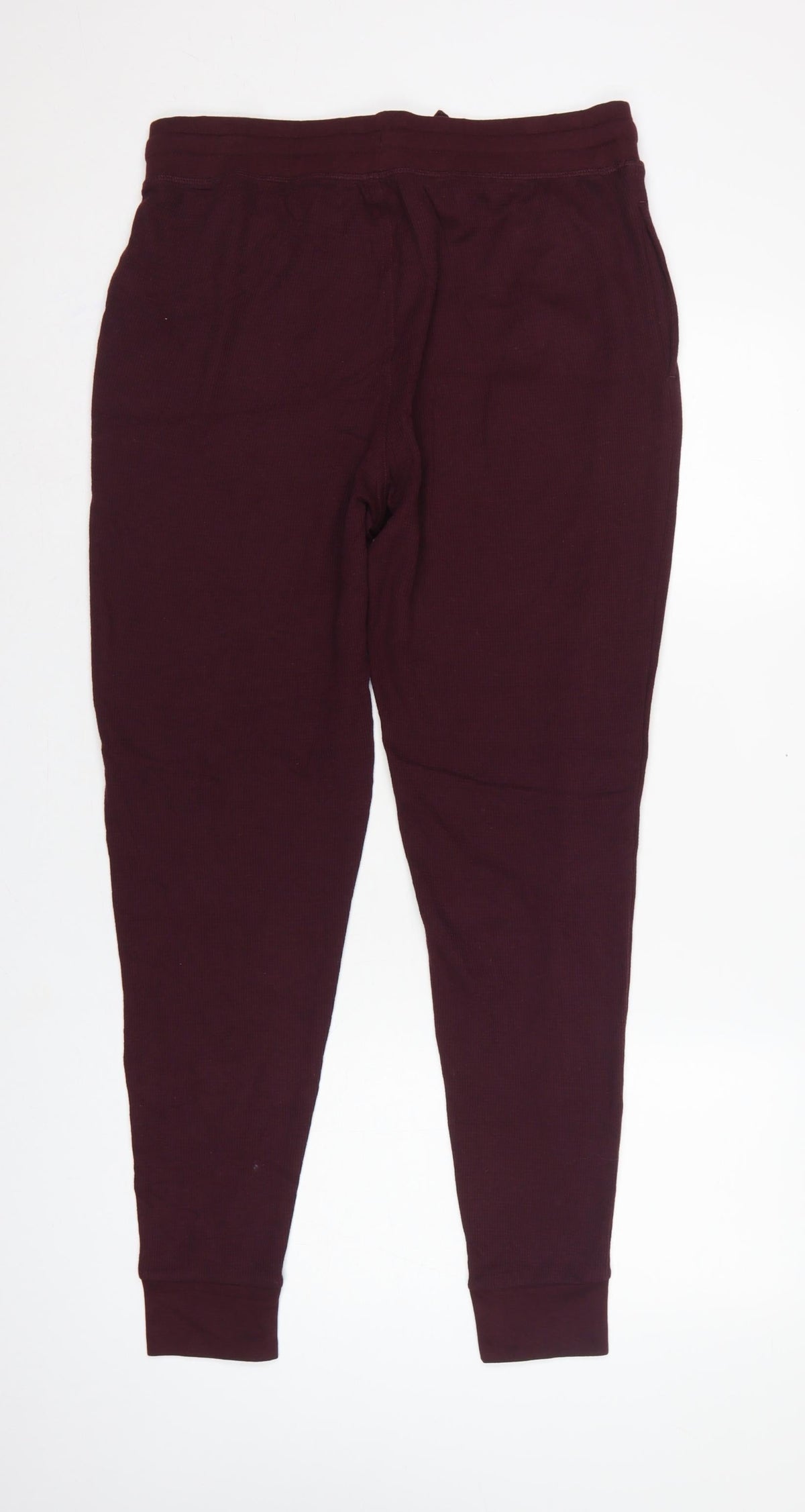 M&S Men’s Purple L Loungewear Jogger Lounge Pants Drawstring