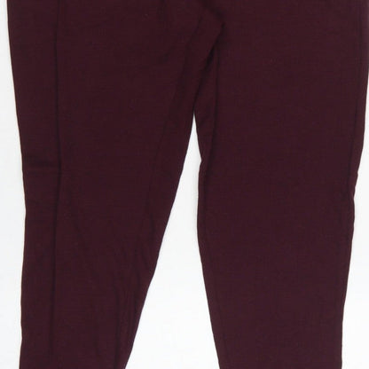 M&S Men’s Purple L Loungewear Jogger Lounge Pants Drawstring