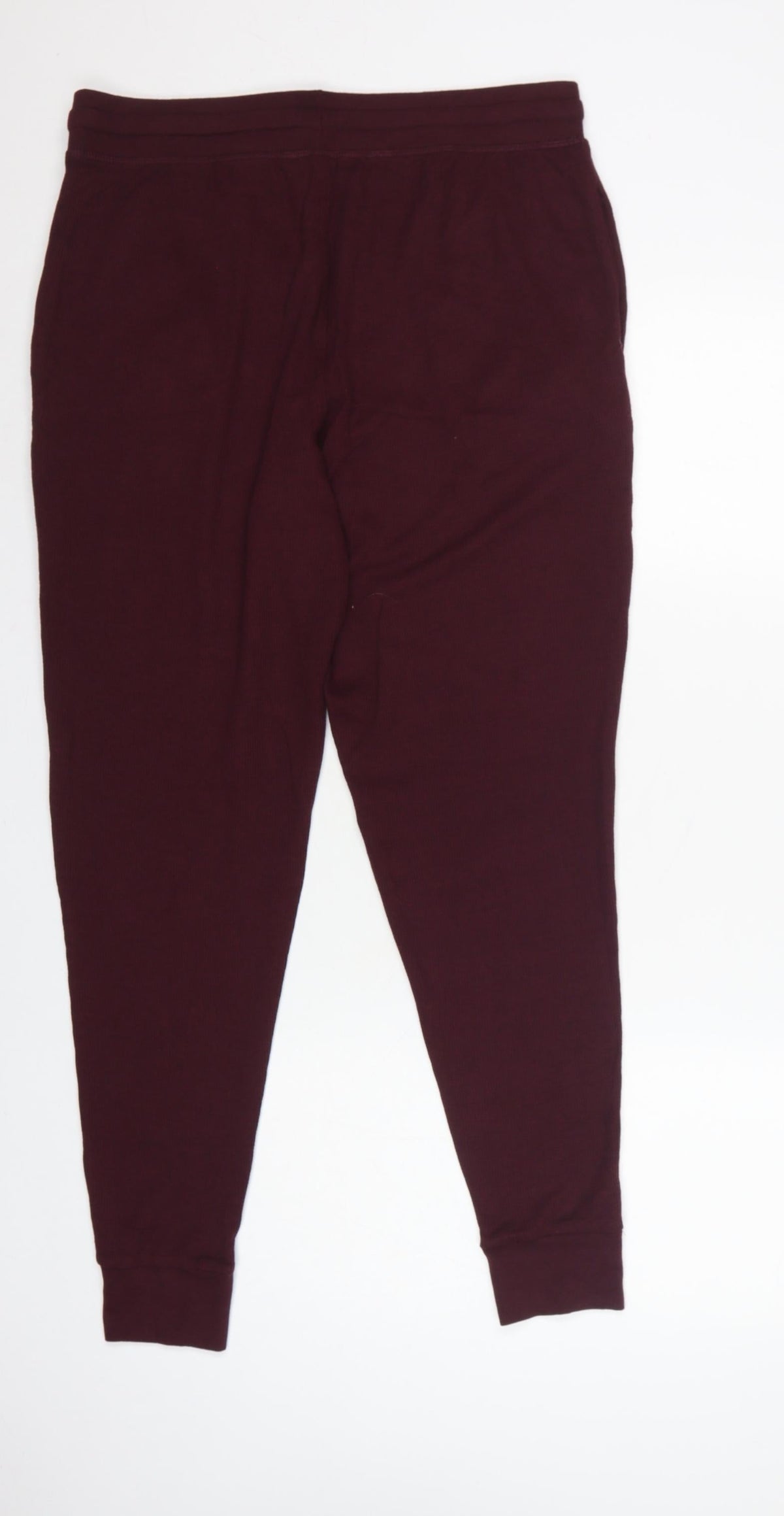 Marks and Spencer Men’s Purple L Viscose Jersey Drawstring Lounge Pants