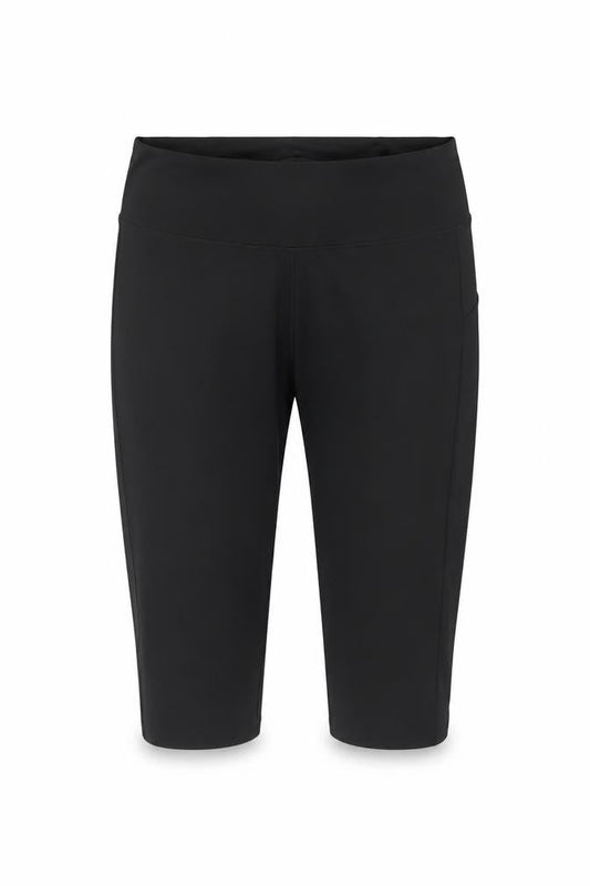 Goodmove Women’s Black Size 22 Compression Activewear Capri Shorts Pockets