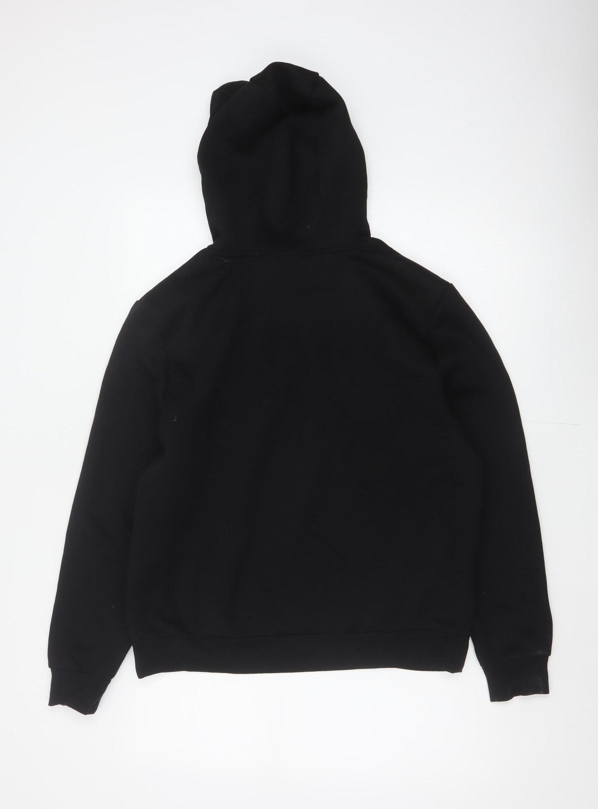 McKenzie Men’s Black S Pullover Hoodie Logo Drawstring Pocket