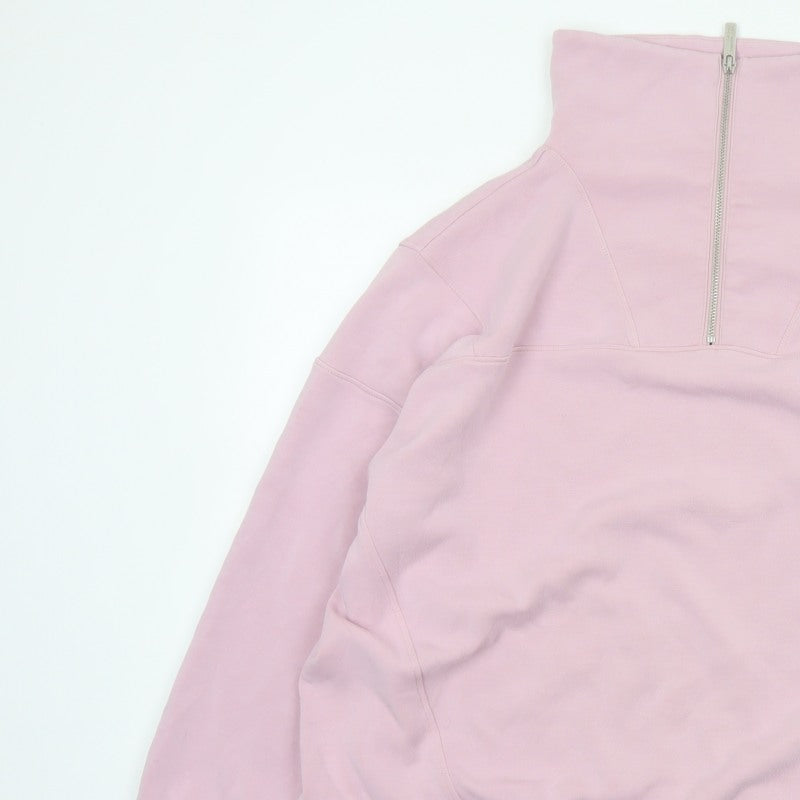 Crew Clothing Company Women Pink XL Pullover Half Zip Sweatshirt