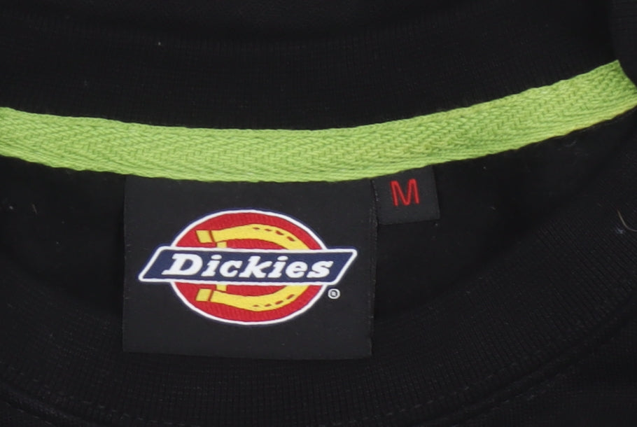 Dickies Men’s Black M Pullover Crew Neck Logo Graphic Sweatshirt