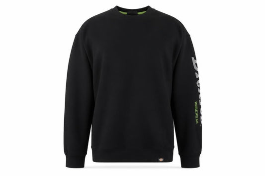 Dickies Men’s Black M Pullover Crew Neck Logo Graphic Sweatshirt
