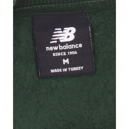 New Balance Women’s Green Logo Crop Pullover Sweatshirt Size M