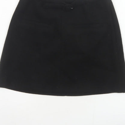 Abercrombie & Fitch Women's Black S A-Line Mini Skirt Lined