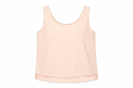 Dorothy Perkins Women Pink UK 22 Sleeveless Layered Camisole Blouse