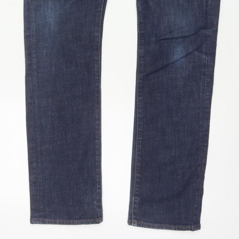 Gap 1969 Men’s Blue 28x32 Slim Straight Dark Wash Jeans
