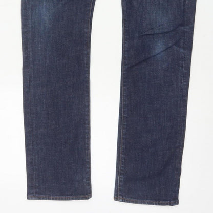 Gap 1969 Men’s Blue 28x32 Slim Straight Dark Wash Jeans