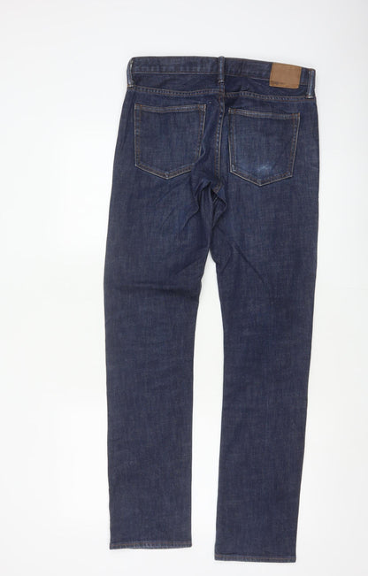 Gap 1969 Men’s Blue 28x32 Slim Straight Dark Wash Jeans