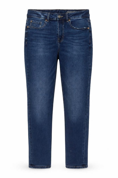 Marks & Spencer Women Blue UK 12 Short Lily Slim Stretch Skinny Jeans