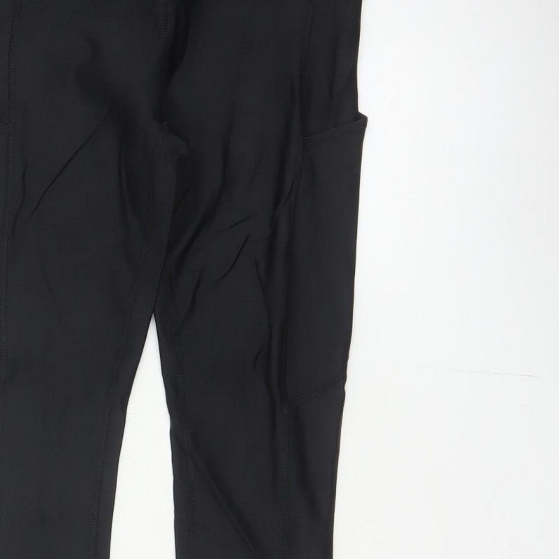 CRZ YOGA Women’s Black UK 6 Skinny Pocket Leggings Yoga Gym