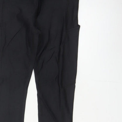 CRZ YOGA Women’s Black UK 6 Skinny Pocket Leggings Yoga Gym
