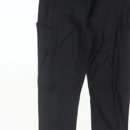 CRZ YOGA Women’s Black UK 6 Skinny Pocket Leggings Yoga Gym