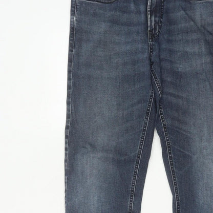 Next Men’s Blue Slim Fit Straight Jeans W30 L31 Medium Wash