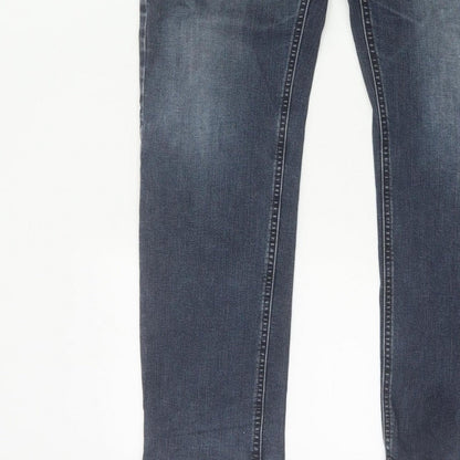 Next Men’s Blue Slim Fit Straight Jeans W30 L31 Medium Wash