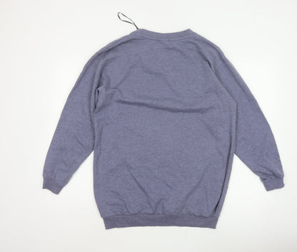 H&M Women Grey S Colorado USA Graphic Fleece Sweatshirt Pullover