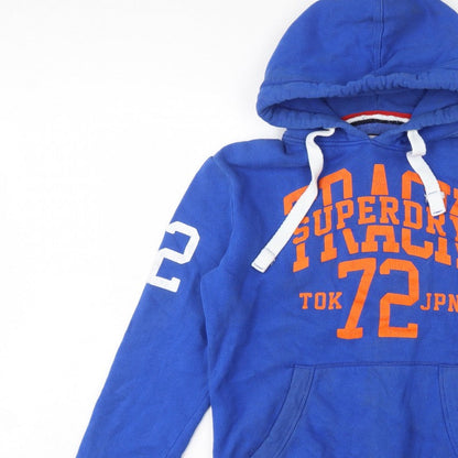 Superdry Men’s Blue L Track & Field 72 Graphic Pullover Hoodie