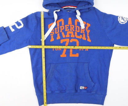 Superdry Men’s Blue L Track & Field 72 Graphic Pullover Hoodie