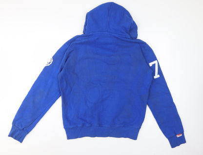 Superdry Men’s Blue L Track & Field 72 Graphic Pullover Hoodie