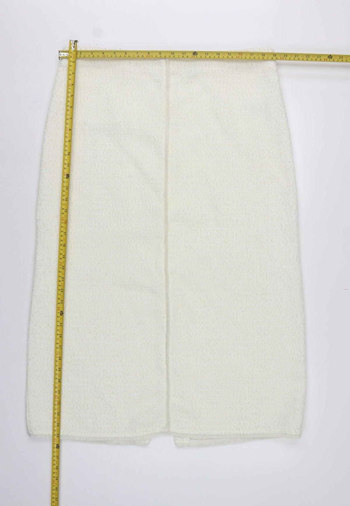 Marks & Spencer Women's Ivory UK 18 Straight Pencil Long Knit Skirt