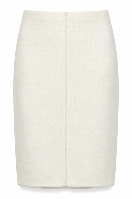 Marks & Spencer Women's Ivory UK 18 Straight Pencil Long Knit Skirt
