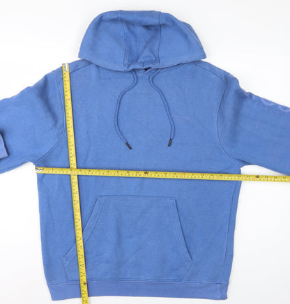 Crosshatch Men’s Blue M Pullover Hoodie Logo Graphic Fleece