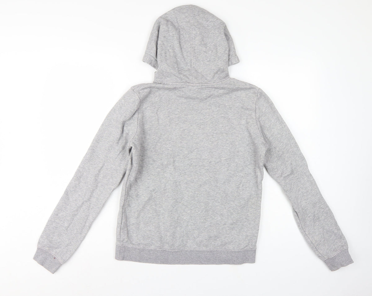 Nike Unisex Grey M Pullover Hoodie Pride Lacrosse Logo Sports