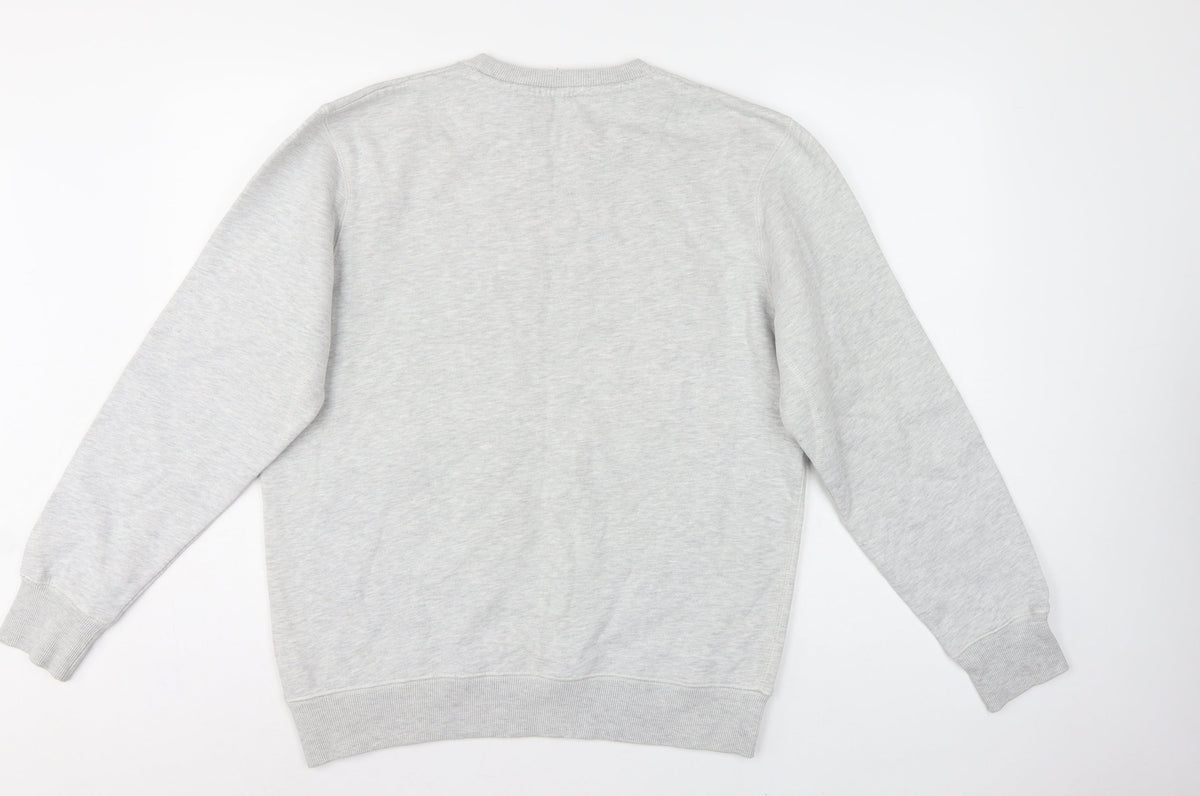 Duffer Men’s Grey L Pullover Crew Neck St George Graphic Sweatshirt