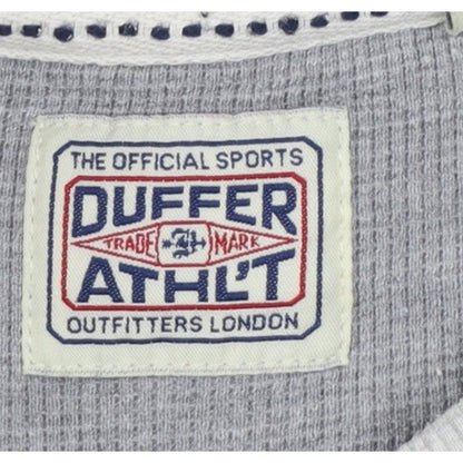 Duffer Men’s Grey L Pullover Crew Neck St George Graphic Sweatshirt