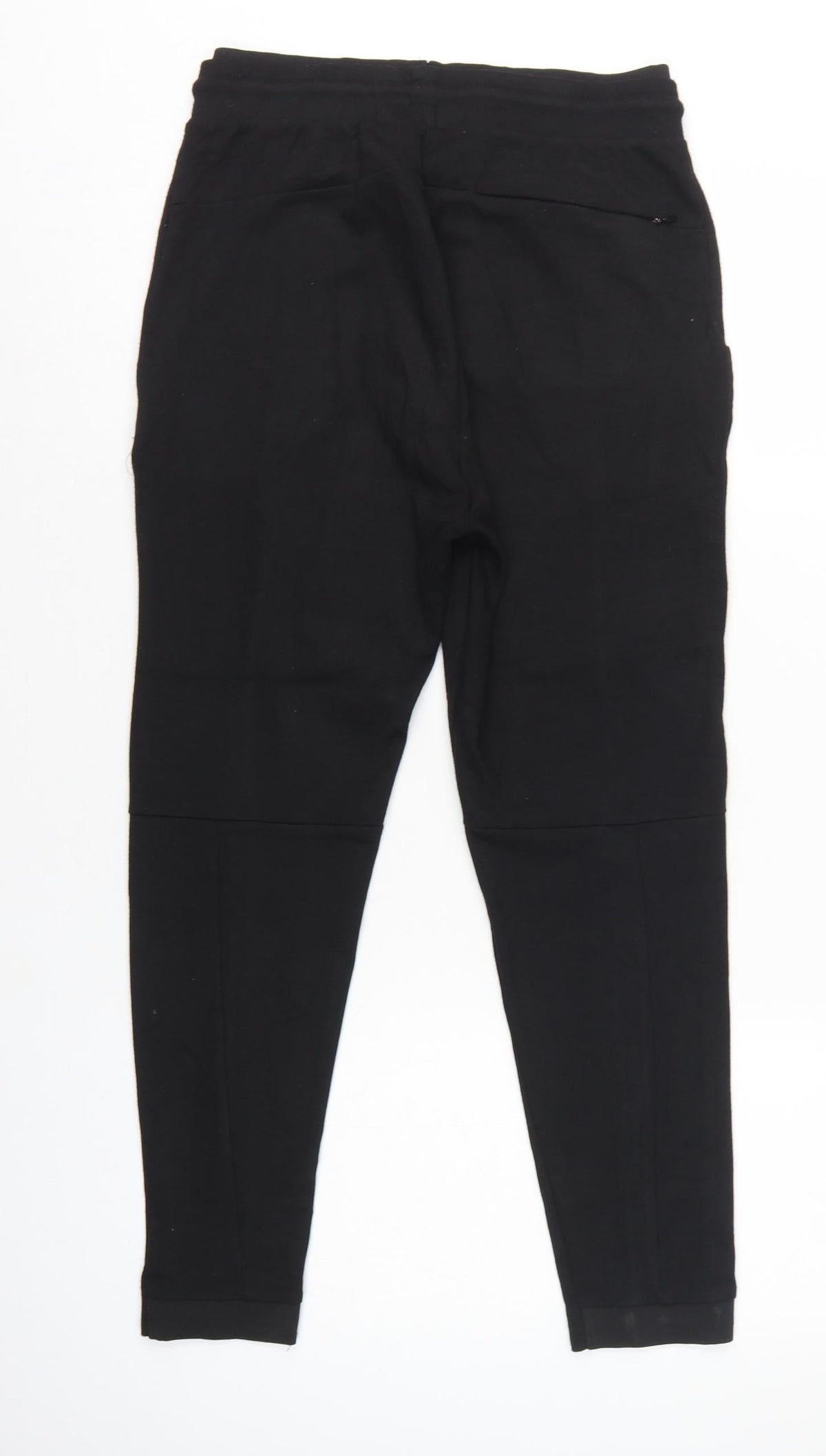 Zara Women’s Black UK 8 Tapered Drawstring Jogger Trousers