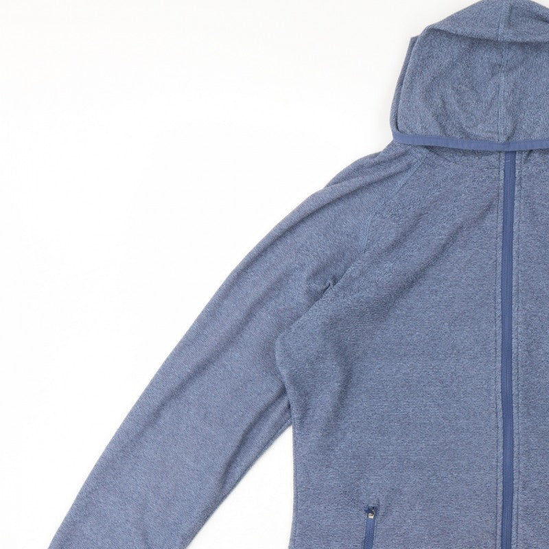 Trespass Women Blue UK 14 Hooded Full Zip Basic Jacket
