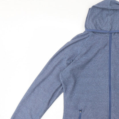 Trespass Women Blue UK 14 Hooded Full Zip Basic Jacket