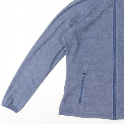 Trespass Women Blue UK 14 Hooded Full Zip Basic Jacket